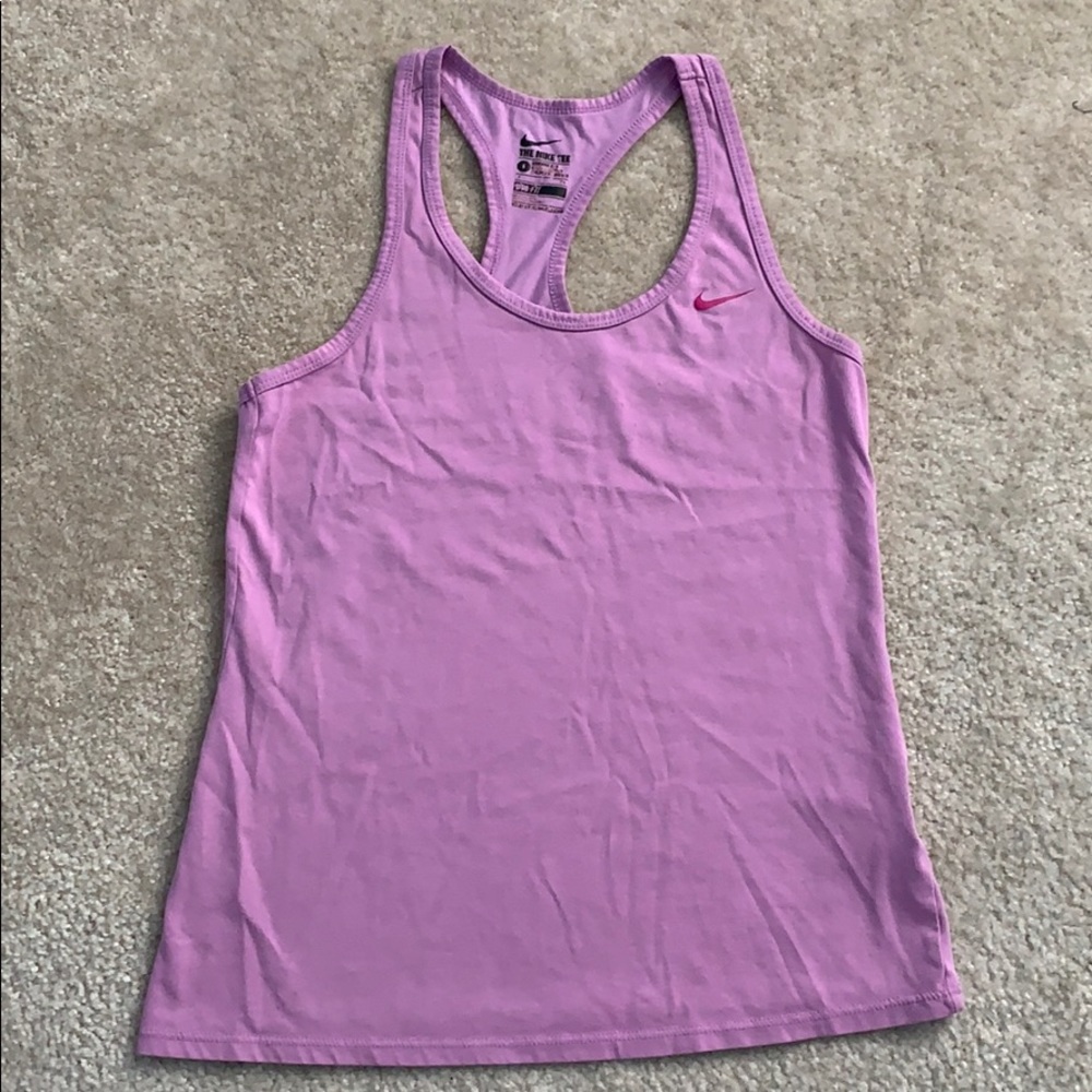 NIKE DRI-FIT Women’s Purple Tank Top Tee